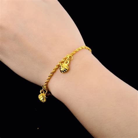 Shop Exquisite 24K Gold Bracelets 